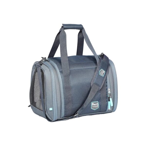 4" X 4" X 8" Soft Sided Airline Approved Carrier with Adjustable Shoulder Strap