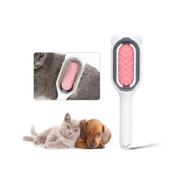 4-in-1 Pet Comb for Detangling, Hair Removal, Cleaning, and Massaging