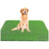 4" x 5" Artificial Grass Dog Pee Pads for Pet Potty Training and Decoration