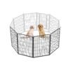 40'' Metal Dog Playpen for Small to Large Animals with Multiple Shapes Options