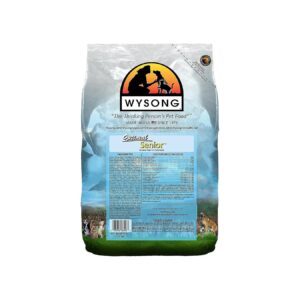 40% Protein Senior Dog Food with Turkey Flavor and Low Glycemic Index 5 Pound Bag