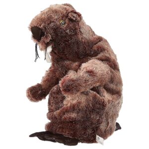 40cm Long Plush Beaver Toy with Soft Fuzz