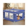 42 x 42 Inch Puppy Playpen with Gate and Roof for Small to Medium Dogs and Puppies