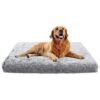 47x31x4-Inch Memory Foam Dog Bed with Comfortable and Supportive Design for Large Pets