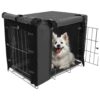 48 inches, Waterproof, Universal Fit, Large Pet Crate Accessories, Adjustable Flaps