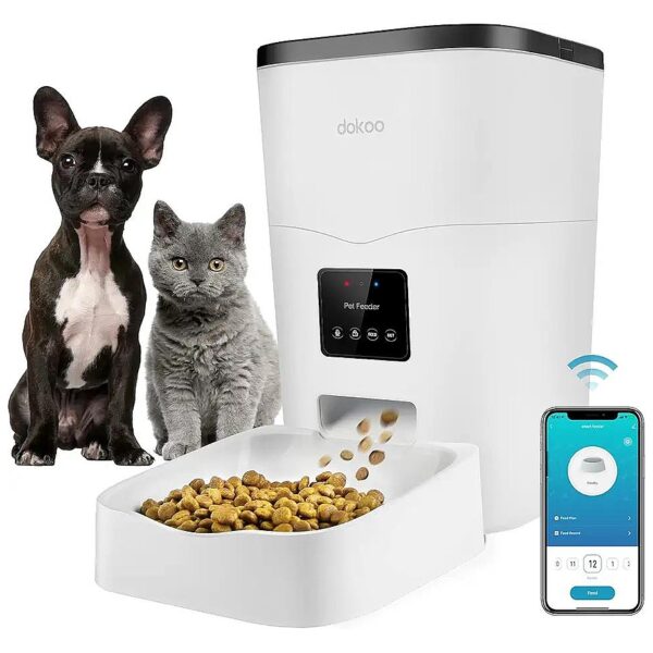 4G Wi-Fi Pet Feeder with Portion Control and Customizable Meals