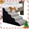 4inches Foam Dog Stairs and Steps for Small Pets with Back Problems