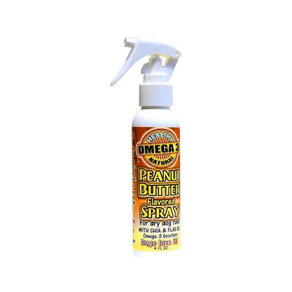 4oz Peanut Butter Spray for Skin and Coat Health in Dogs