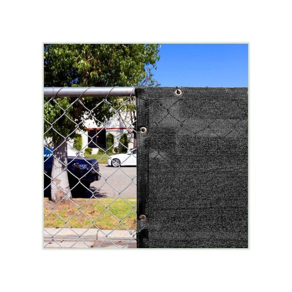 4x10 Black Shade Cloth, Waterproof, Chick Coop Tarp, Pet Playpen