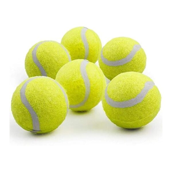 5 Inch Diameter Tennis Ball Toys for Canine Fitness and Leisure Time