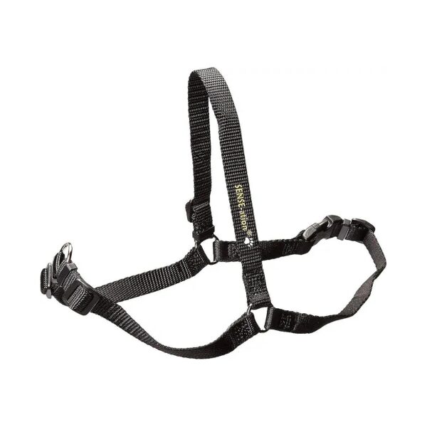 5-Inch Softouch No-Pull Harness for Small Black Dogs