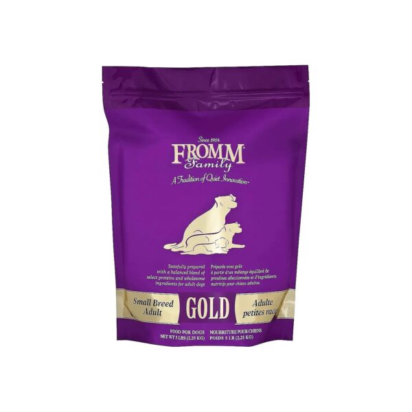 5 Lb Small Breed Adult Dog Food with Whole Grains and High-Quality Protein