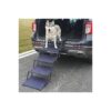 5 Step Dog Ramp for Car and Truck with Nonslip Surface and Rubber Pad