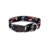 5" Wide Multicolor Flying Eagle Dog Collar with Martingale