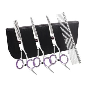 5 in 1 Stainless Steel Pet Grooming Shears