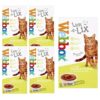 5 x 15g Liver Sausage Filled Yoghurt Treats with Cat Grass for Cats