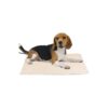 5 x 5 Inch Pet Heating Bed with Removable Fleece Cover