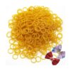 500 Counts 5mm Diameter Dog Hair Rubber Bands for Braids Top Knots