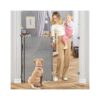 55 Inch Wide and 42 Inch Tall Retractable Mesh Gate for Babies and Pets