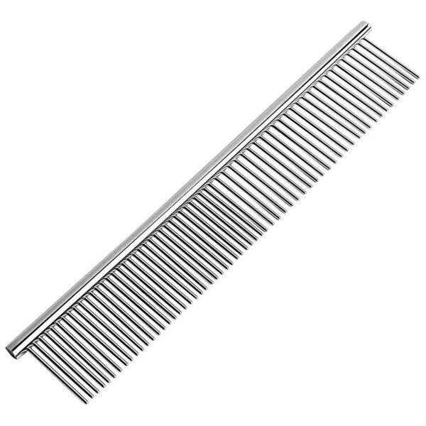 5IN Metal Dog Comb for Efficiently Removing Matted Fur and Tangles