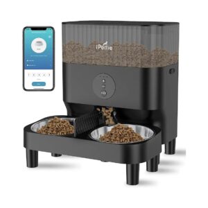 5L Capacity WiFi Pet Feeder for Two Pets with Freshness Guarantee