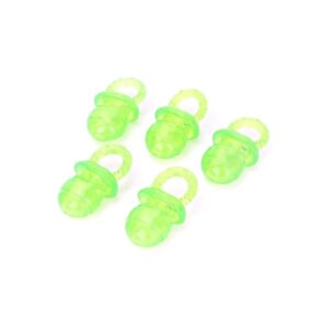 5PCS Pack Green Pacifier Shaped Chewing Toy for Pet Dogs Teething