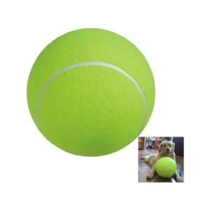 5inch Giant Green Tennis Ball for Kid and Pet Signature Play