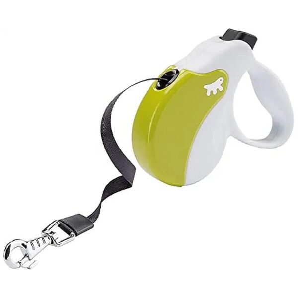 5m Retractable Dog Lead with Silent Tape Sliding Mechanism