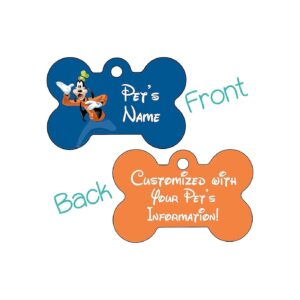 5"x1" Personalized Pet ID Tag with 4 Lines of Custom Text