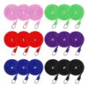 6-Feet Pet Slip Leashes, 18-Pack, Nylon with Metal O-Rings