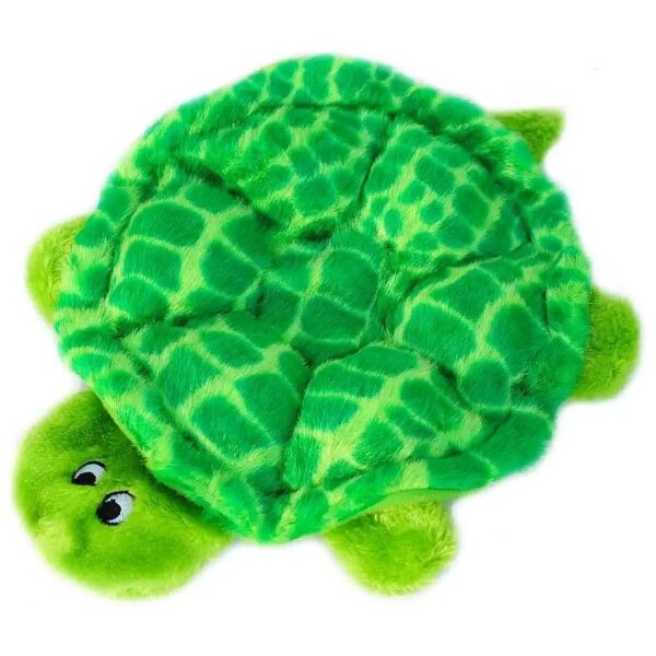 6-Squeaker Plush Dog Toy with High-Quality Materials Slowpoke The Turtle