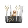 6 in 1 Stainless Steel Dog Grooming Scissors Kit for Home Use with Ergonomic Handle