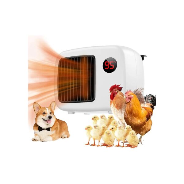 600W Pet House Heater with Thermostat for Safe Warmth and Comfort