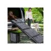 62-Inch Long and 17-Inch Wide Folding Pet Car Ramp for Large Dogs up to 200lbs