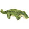 7 Inch Long Soft Pet Gator Toys with Durable Stuffed Body and Sleeves