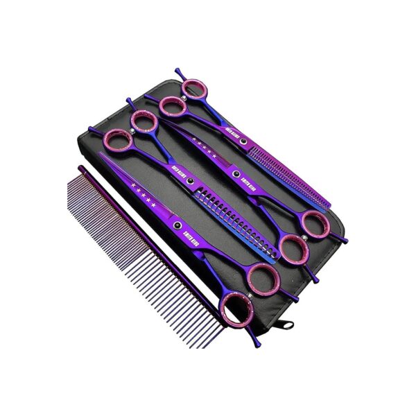 7-Inch Professional Dog Grooming Scissors Set with Sharp Edge for Cats and Dogs