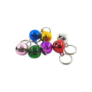 7-Pack Durable Pet Identification Bells for Collars with Lobster Clasp