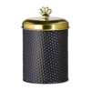 70oz Large Capacity Food Safe Metal Canister for Pet Treat Storage