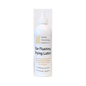 8 Oz Ear Flushing and Drying Lotion for Ear Canal Hygiene