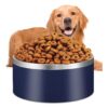 8 Stainless Steel Dog Food and Water Bowls with Double Wall Insulation