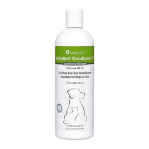 8 oz Conditioning Shampoo with Cucumber Scent for Skin and Coat Health