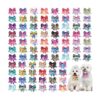 80-Piece Dog Bow Tie Assortment for Small Dogs Medium Dogs Wholesale Pet Accessories