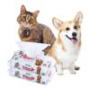 8x7inch Large Size Pet Wipes For All Breed Size Dogs And Cats