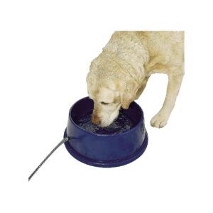 96 Ounces Heated Dog Water Bowl for Cold Weather Hydration