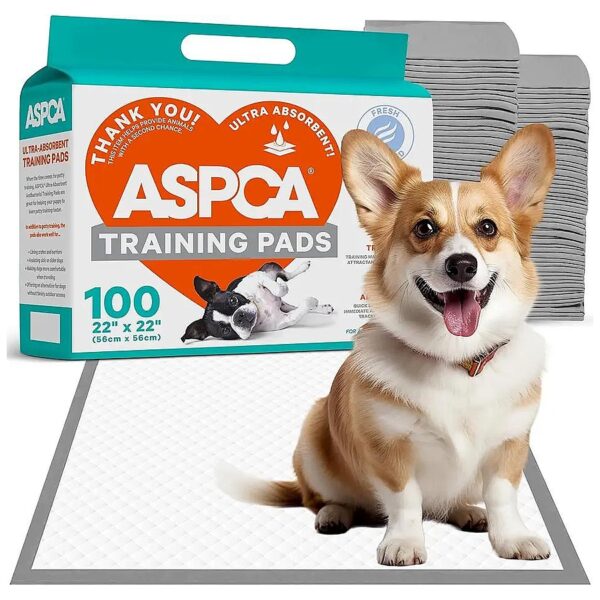 ASPC-Approved Dog Training Pads with 100 Count for Convenience