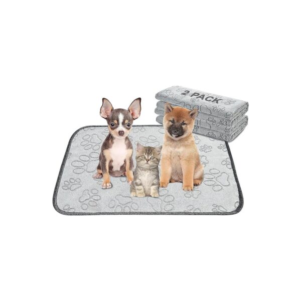 Absorbent and Leakproof Dog Training Mats for Potty and Crate Use