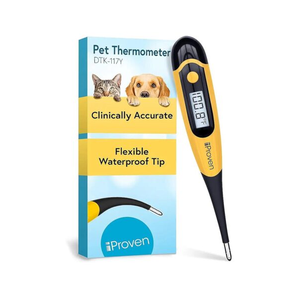 Accurate Pet Thermometer for Fever Detection, Fast and Easy to Use