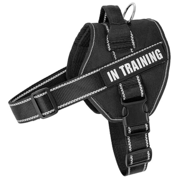 Adjustable 3M Reflective Pet Vest Harness for Large Dogs with Breathable Comfort Material