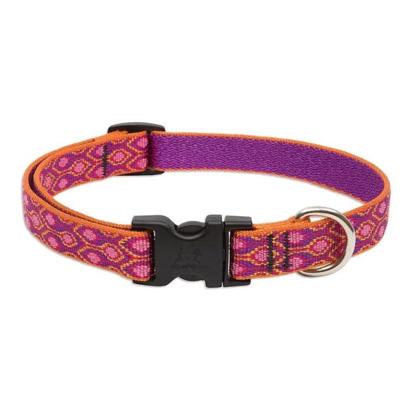 Adjustable Alpen Glow Nylon Collar for Small Dogs 9-14 Inches