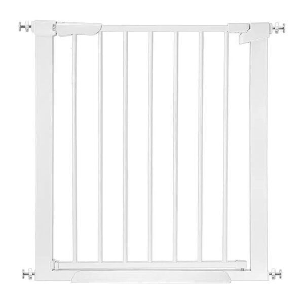 Adjustable Baby Gate with Door, Auto Close Safety Gate for Doorways and Stairs